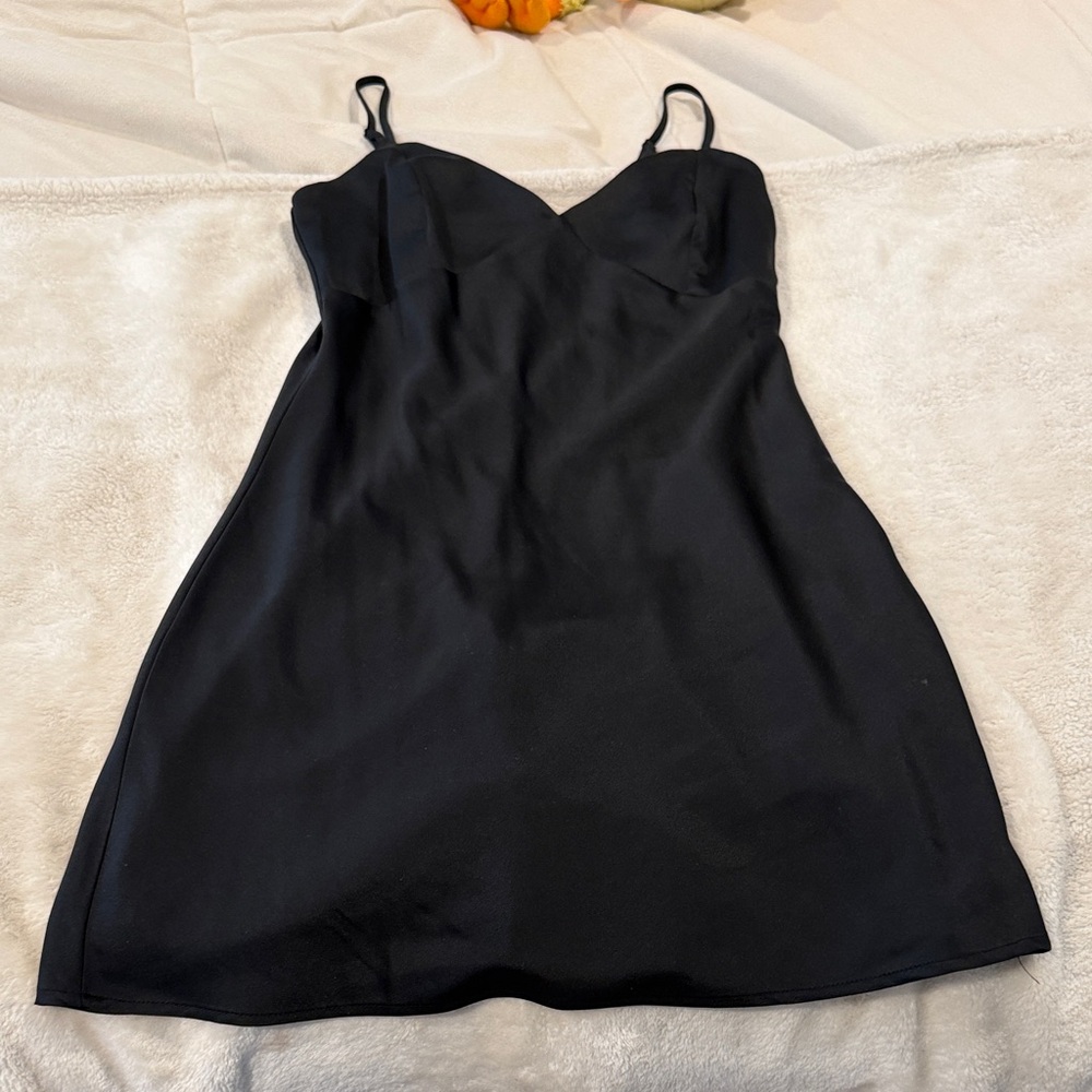 H&M Black Mini Dress